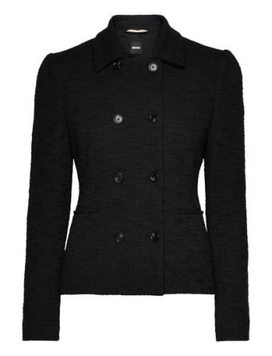 Jopana Blazers Double Breasted Blazers Black BOSS