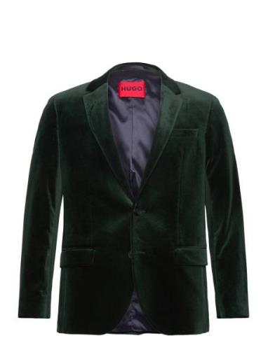 Henry232X Suits & Blazers Blazers Single Breasted Blazers Green HUGO