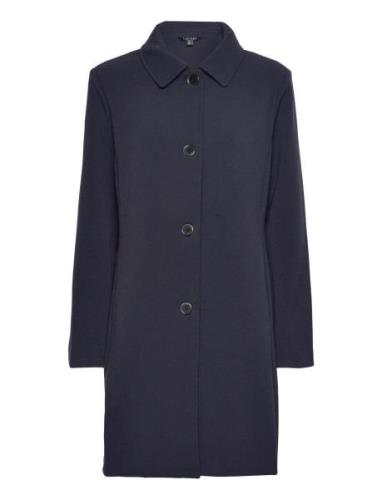 Crepe Coat Tynn Kåpe Navy Lauren Ralph Lauren