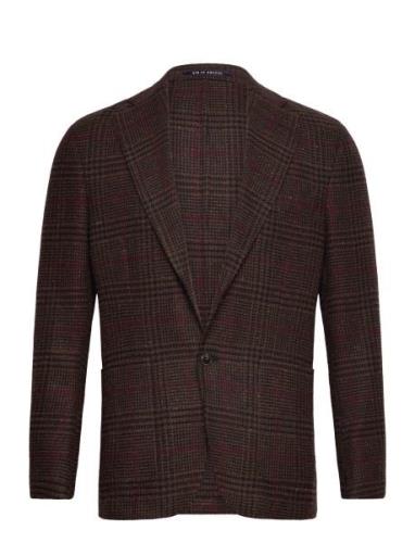 Riviera Jacket Suits & Blazers Blazers Single Breasted Blazers Brown S...