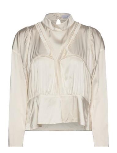 Domali Tops Blouses Long-sleeved Cream IRO