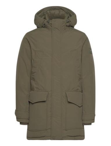 Rockie Down Parka Parkas Jakke Green Tommy Hilfiger