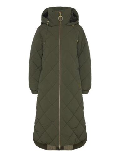 Barbour Kirkton Puffer Fôret Kåpe Green Barbour