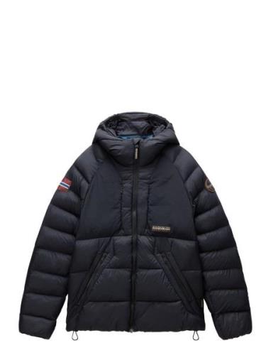 Moesa Puffer Jacket Fôret Jakke Black Napapijri