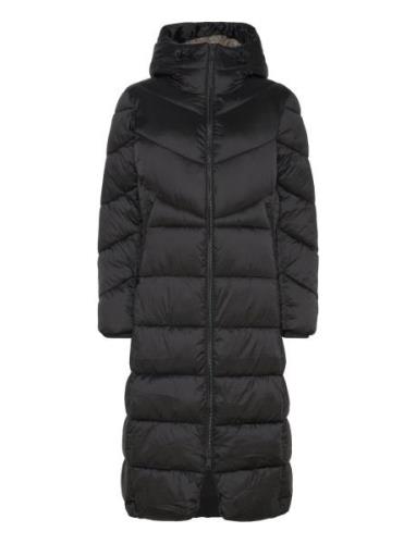 Laura Puffer Jacket Fôret Kåpe Black Jofama