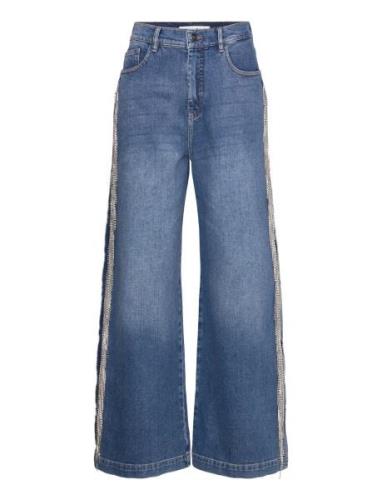 Tagasso Bottoms Jeans Wide Blue Munthe