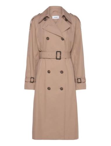 Jenna Trench Coat Kåpe Beige Reiss