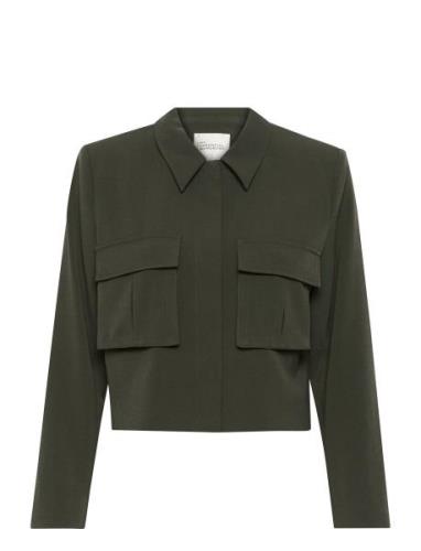 Hacemw Jacket Tops Overshirts Khaki Green My Essential Wardrobe