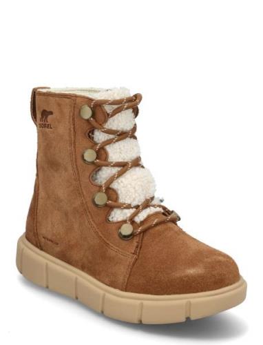 Sorel Explorer Iii Joan Cozy Wp Shoes Wintershoes Beige Sorel