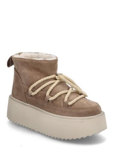 Classic Low Platform Shoes Wintershoes Beige Inuikii