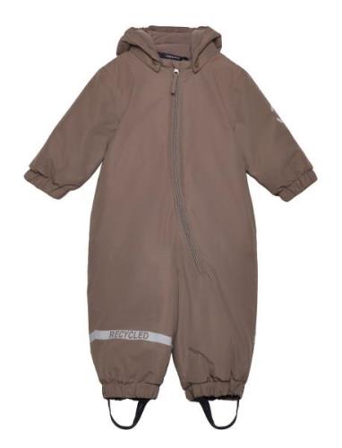 Snow Suit Solid Outerwear Coveralls Snow-ski Coveralls & Sets Brown Mi...