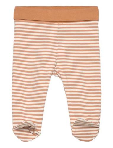 Leggings W.feet - Y/D Stripe Bottoms Leggings Orange Fixoni