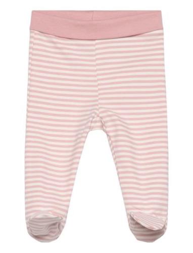 Leggings W.feet - Y/D Stripe Bottoms Leggings Pink Fixoni