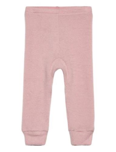 Pants - Soft Wool Bottoms Sweatpants Pink CeLaVi