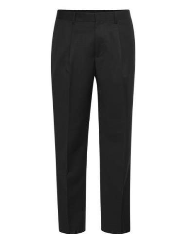 Maweller Tux Pleat Pant Bottoms Trousers Formal Black Matinique