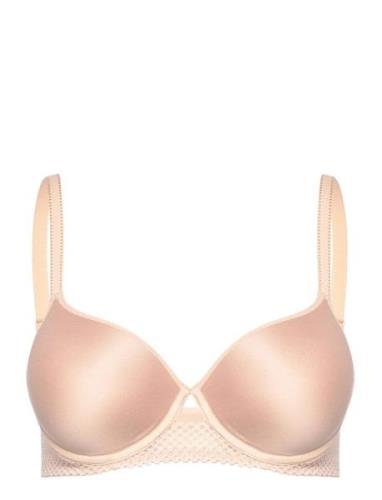 Pulp Play Covering Memory Bra Lingerie Bras & Tops Full Cup Bras Beige...