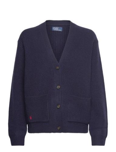 3/15 Wool/Cash Rws-Lsl-Crd Tops Knitwear Cardigans Navy Polo Ralph Lau...