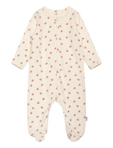 Jumpsuit Langermet Bodysuit Beige Sofie Schnoor Baby And Kids