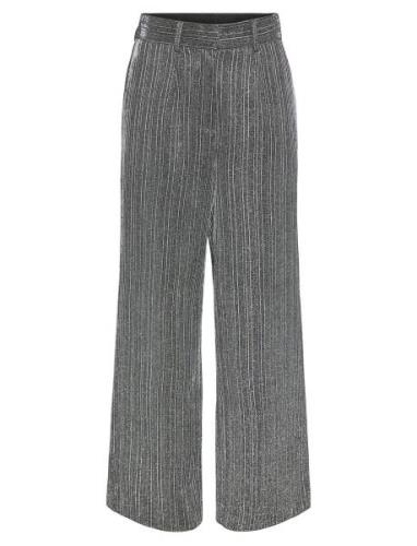 Yaskamo Hw Pant - Show Bottoms Trousers Wide Leg Grey YAS