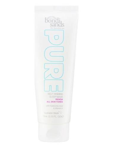 Bondi Sands Pure Self Tanning Sleep Mask Renew 75 Ml Hudpleie Sol Nude...