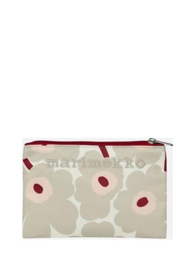 Kaika Mini Unikko Toalettveske Beige Marimekko Home