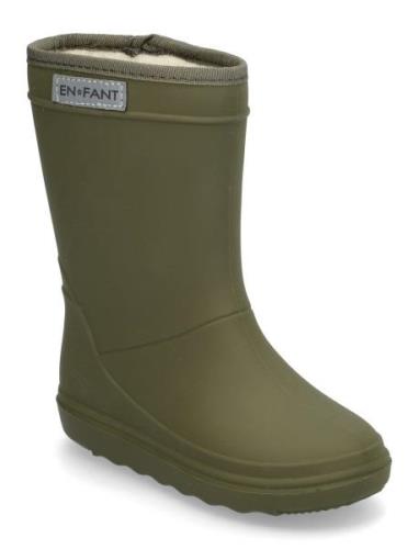 Thermo Boots Shoes Rubberboots High Rubberboots Green En Fant