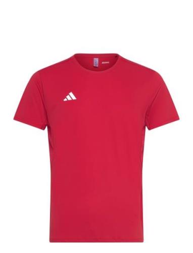 Adizero Essentials Running Tee Sport T-shirts Short-sleeved Pink Adida...