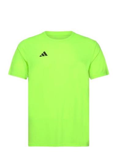 Adizero Essentials Running Tee Sport T-shirts Short-sleeved Green Adid...