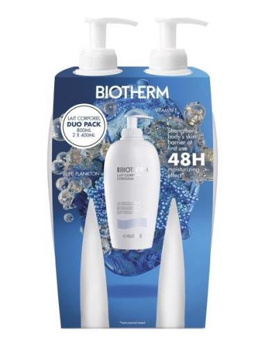 Biotherm Lait Corporel Body Lotion 400Ml Duo Pack Hudkrem Lotion Bodyb...