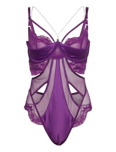 Belladonna Body Bodies Slip Purple Hunkemöller