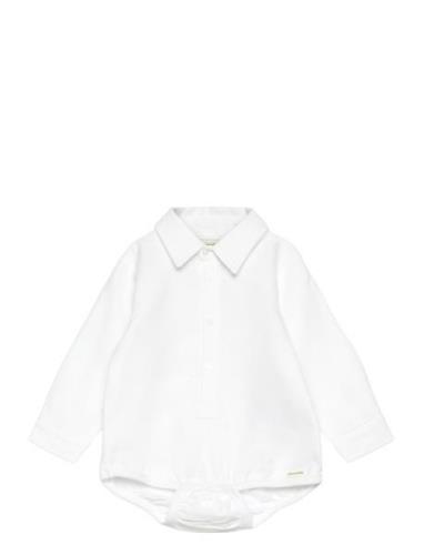 Body Ls Bodies Long-sleeved White Minymo