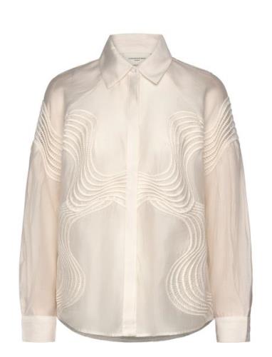 Cmmolly-Shirt Tops Shirts Long-sleeved Cream Copenhagen Muse