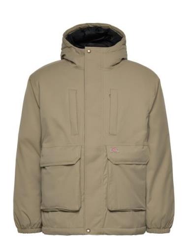 Plains Coat Ullfrakk Frakk Khaki Green Dickies