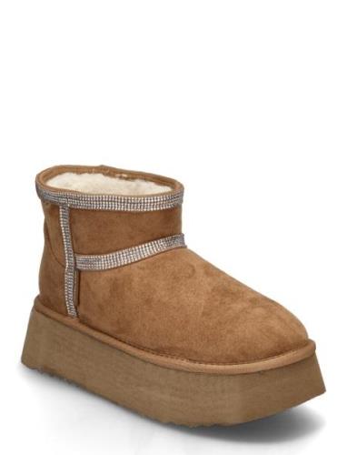 Campfire-R Bootie Shoes Wintershoes Brown Steve Madden