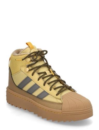 Superstar Winter Trek J Sport Sneakers High-top Sneakers Yellow Adidas...