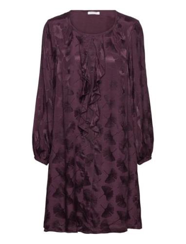 Cwdainora - Dress Knelang Kjole Purple Claire Woman