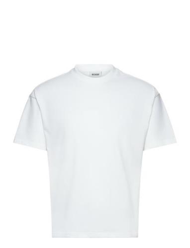 Great Boxy T-Shirt Tops T-shirts Short-sleeved White Weekday