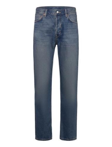 Regular Straight Jeans Bottoms Jeans Regular Blue Weekday