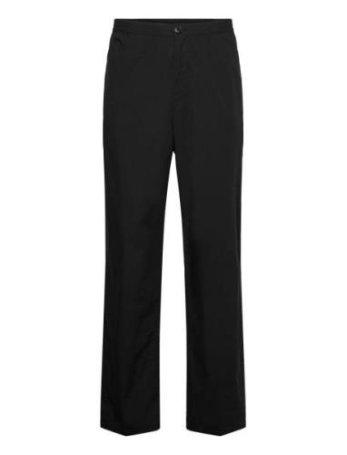 Relaxed Casual Trousers Bottoms Trousers Casual Black Weekday