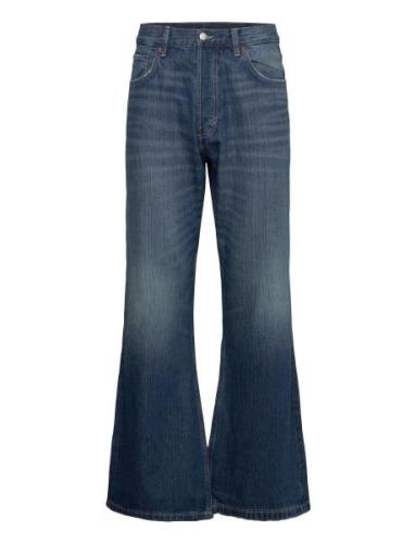 Loose Bootcut Jeans Bottoms Jeans Relaxed Blue Weekday