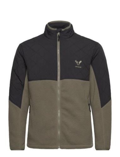 Carter Fleece Mix Jacket Tops Sweat-shirts & Hoodies Fleeces & Midlaye...