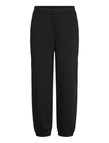 Standard Sweatpants Bottoms Sweatpants Black Weekday