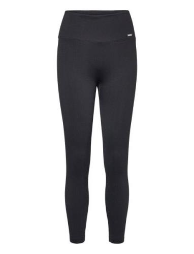 Ribbed Seamless Petite Tights Sport Running-training Tights Seamless T...