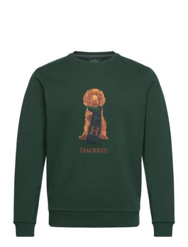 Heritage Harry Crew Tops Sweat-shirts & Hoodies Sweat-shirts Green Hac...