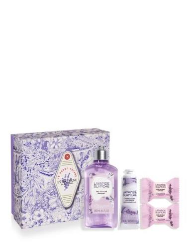 White Lavender Bath Gift 2024 Sett Bath & Body Nude L'Occitane