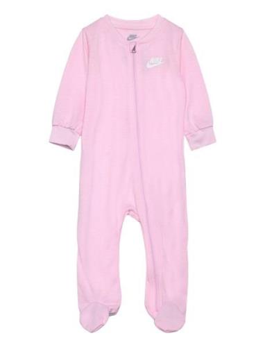 Cf-Footed Coverall Bodies Long-sleeved Pink Nike