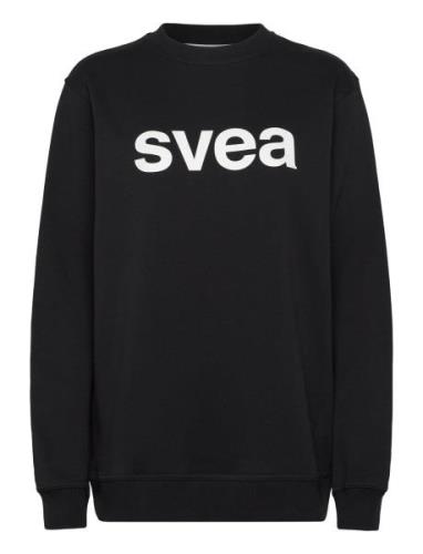 Smcowen Sweatshirt Tops Sweat-shirts & Hoodies Sweat-shirts Black Svea