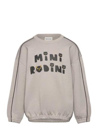 Mini Rodini Cats Sp Sweatshirt Tops Sweat-shirts & Hoodies Sweat-shirt...