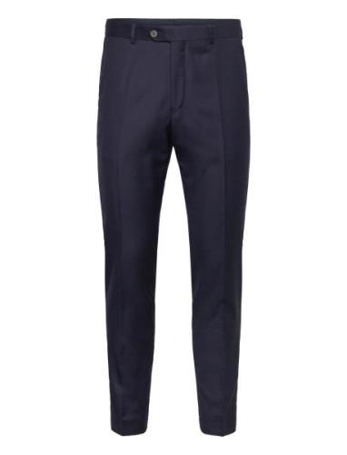 Denz Trousers Designers Trousers Formal Navy Oscar Jacobson