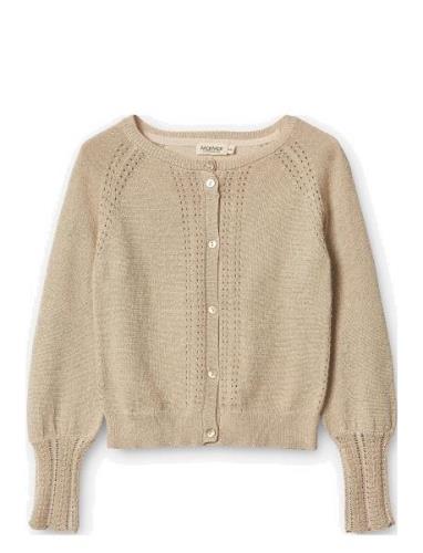 Tillie Tops Knitwear Cardigans Cream MarMar Copenhagen